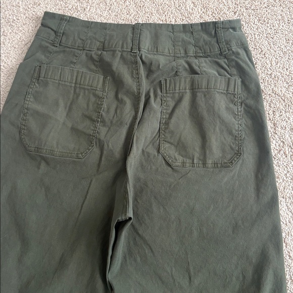 Maeve Anthropologie Olive Green Chinos - Picture 5 of 9